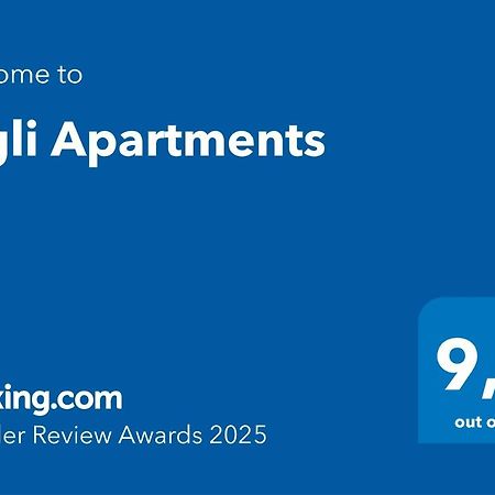 Aigli Apartments Néa Ankhíalos Esterno foto
